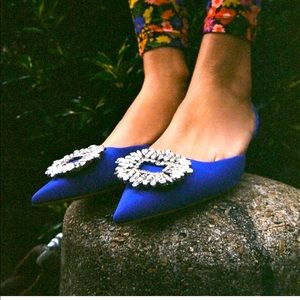 Jewelled Zara Slingback Heels